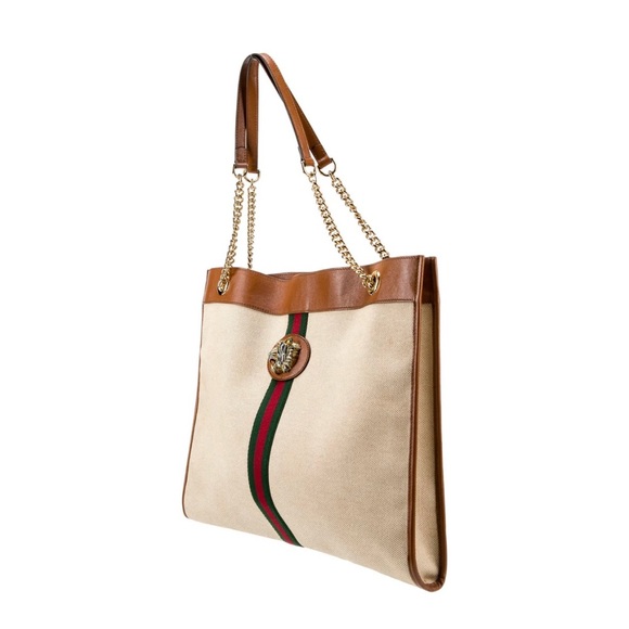 Gucci Rajah canvas tote - Picture 3 of 10